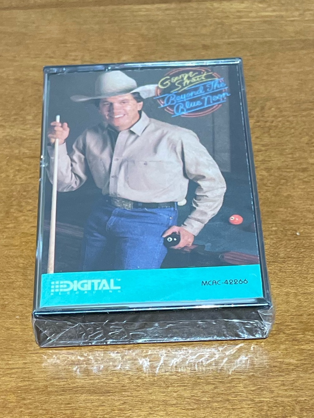 George Strait “Beyond The Blue Neon” Cassette Tape – Factory Sealed